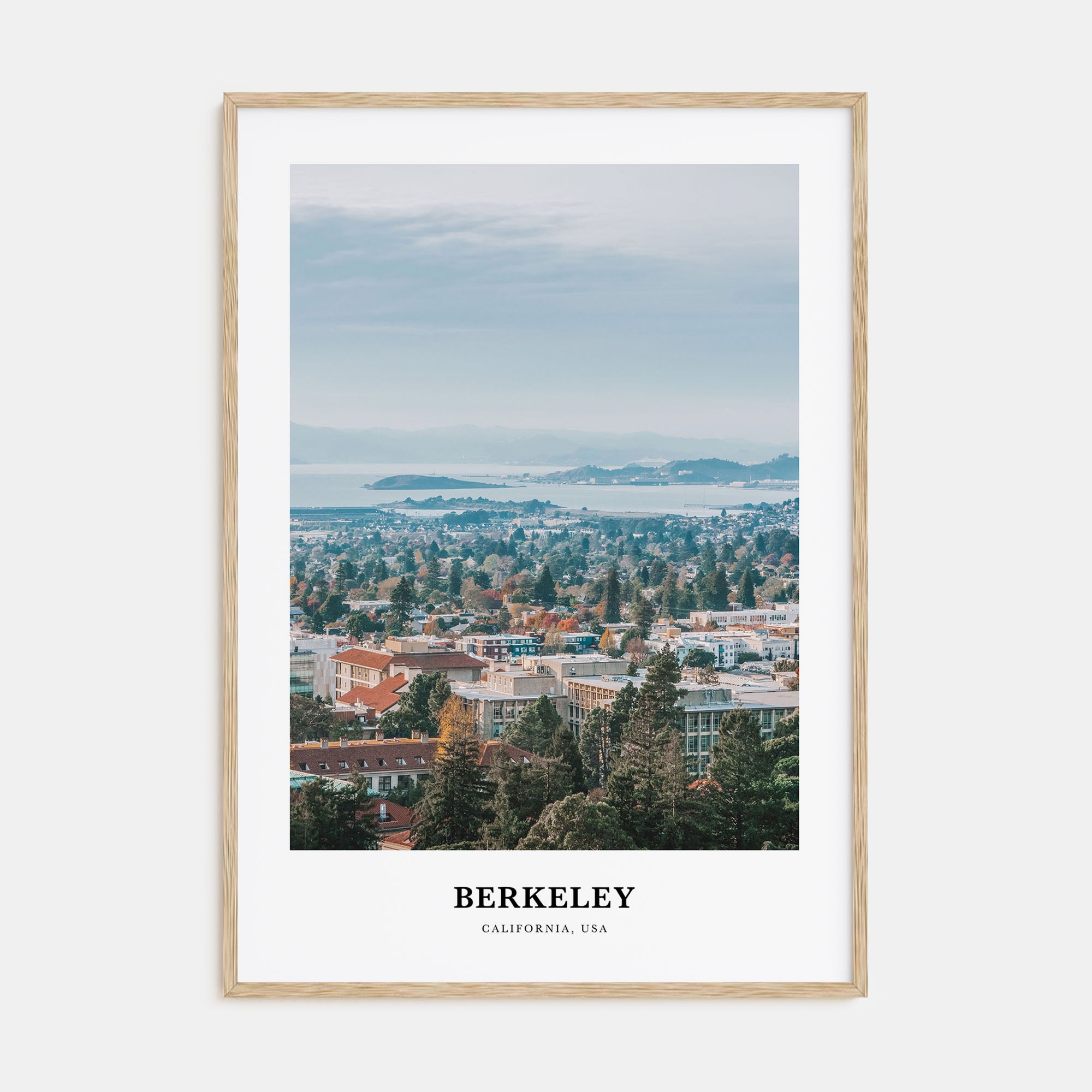 Berkeley Portrait Color Poster