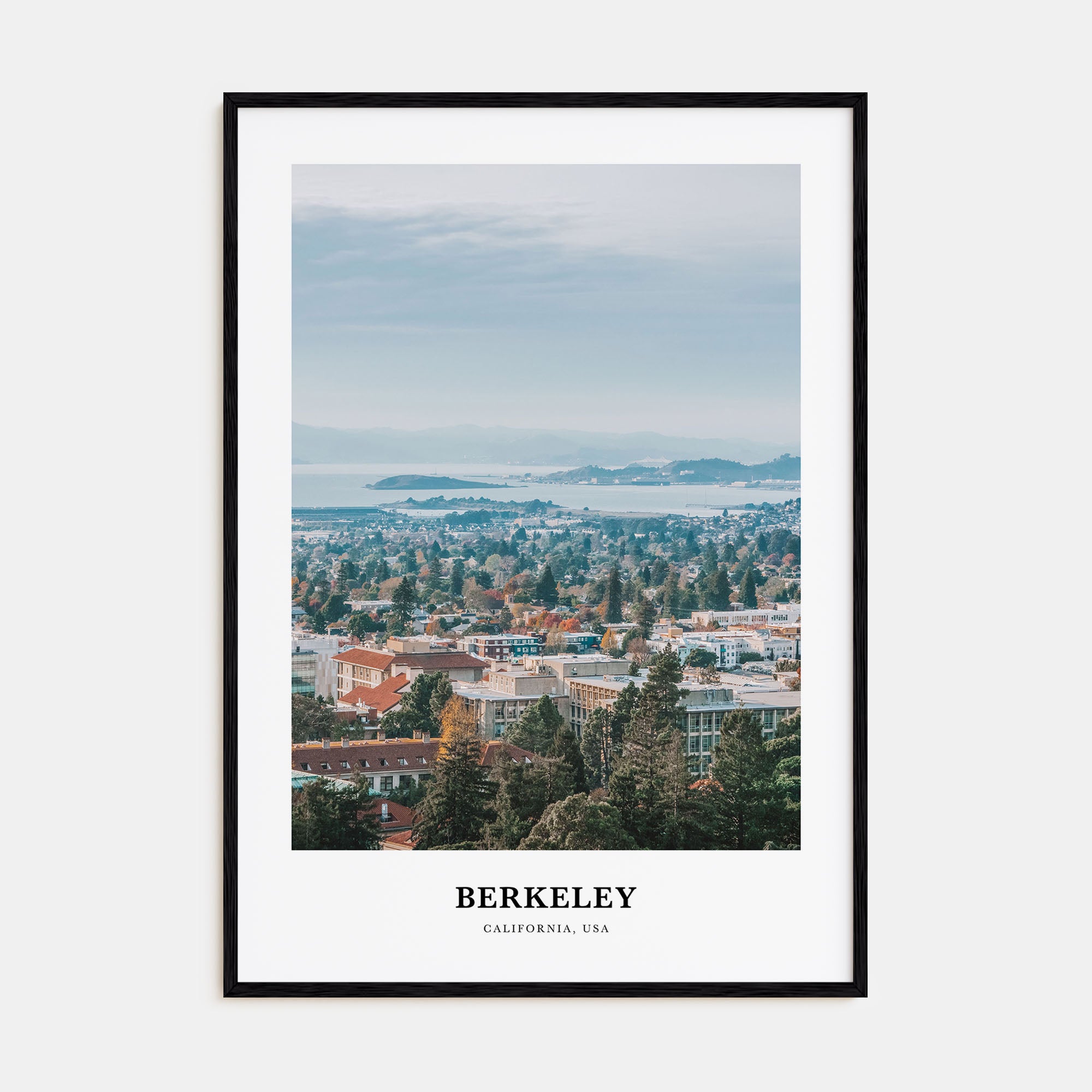 Berkeley Portrait Color Poster
