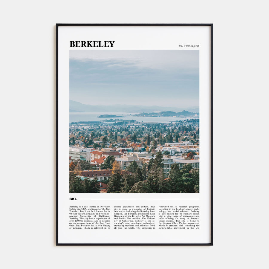 Berkeley Travel Color Poster