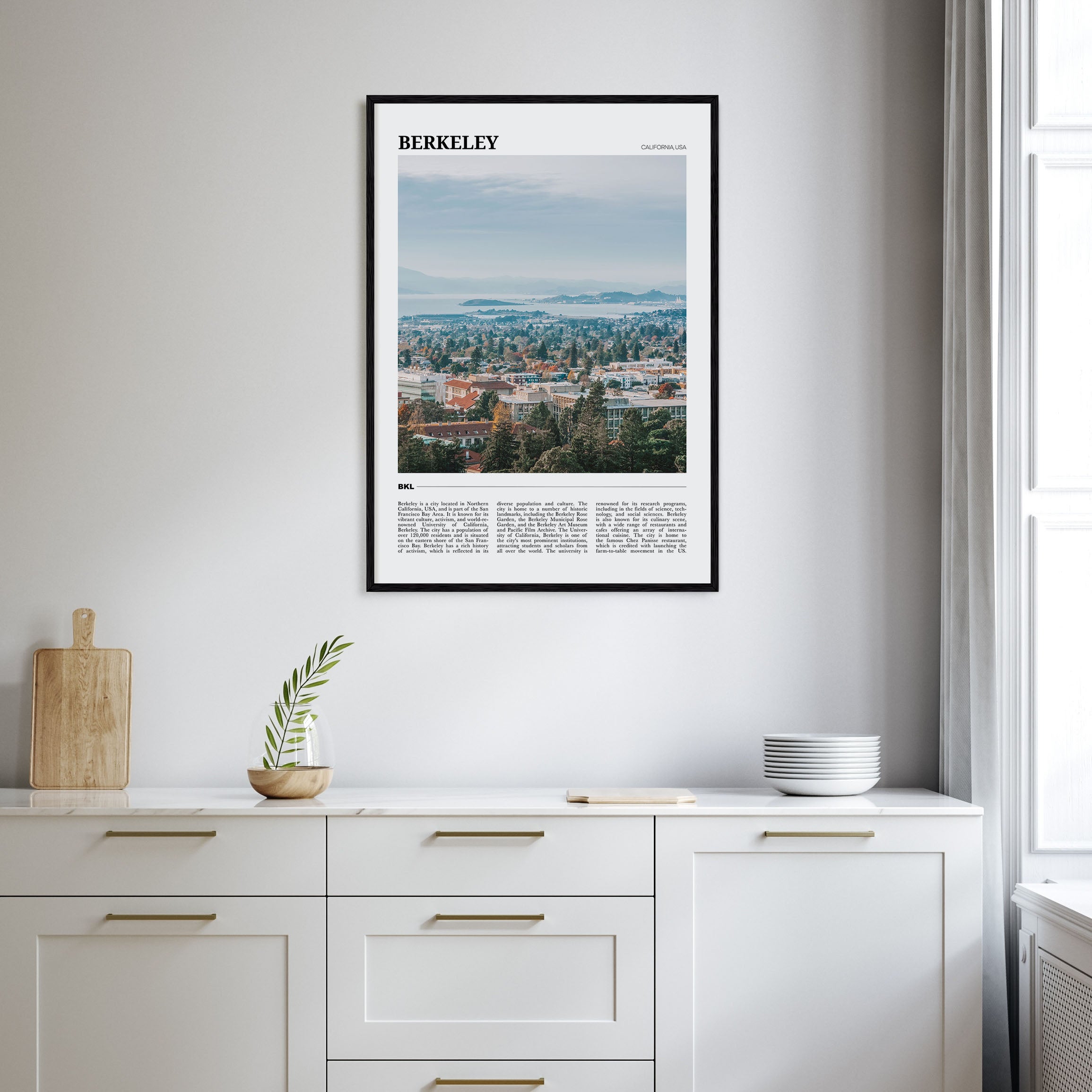 Berkeley Travel Color Poster