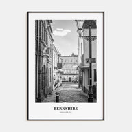 Berkshire Portrait B&W Poster