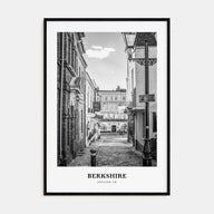 Berkshire Portrait B&W Poster