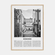 Berkshire Travel B&W Poster