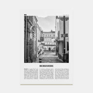 Berkshire Travel B&W Poster