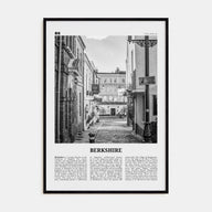 Berkshire Travel B&W Poster