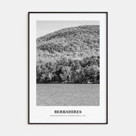 Berkshires Portrait B&W Poster