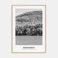 Berkshires Portrait B&W Poster