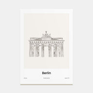 Berlin Drawn No 1 Poster