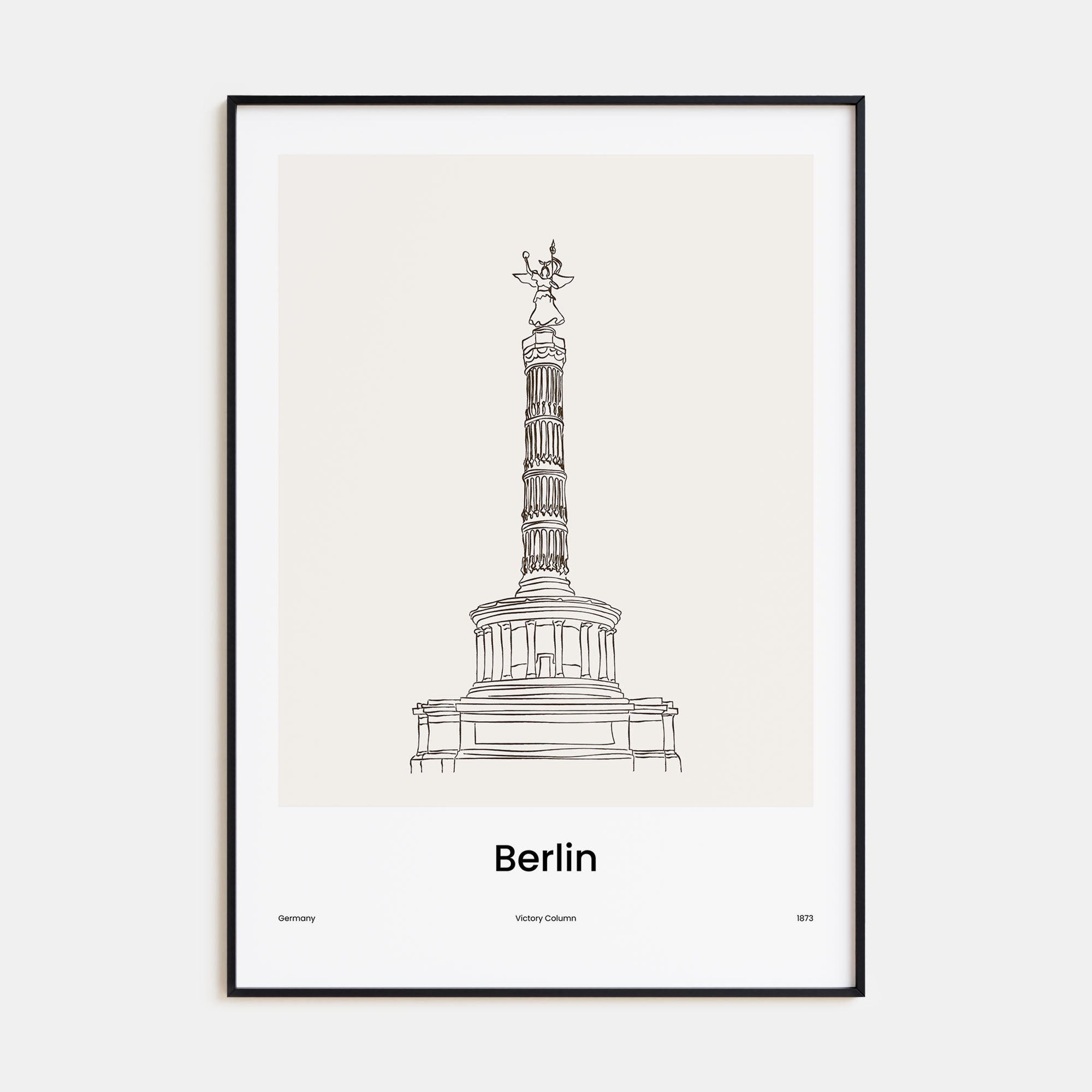 Berlin Drawn No 2 Poster