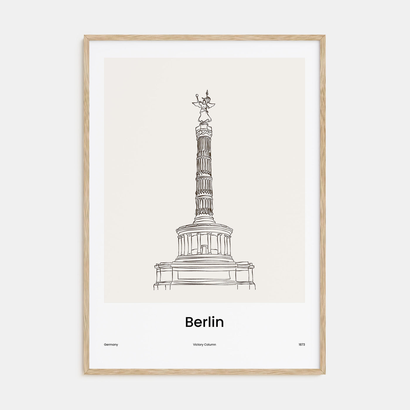 Berlin Drawn No 2 Poster