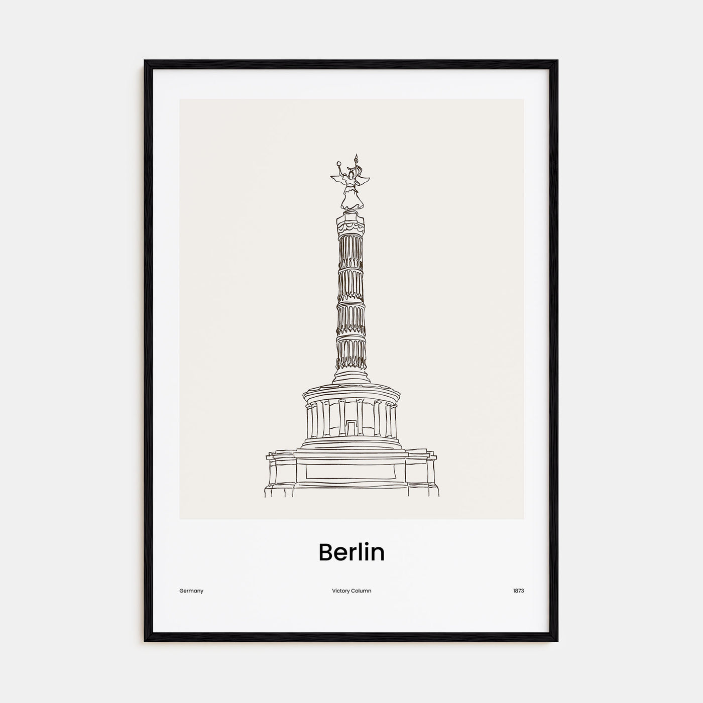 Berlin Drawn No 2 Poster