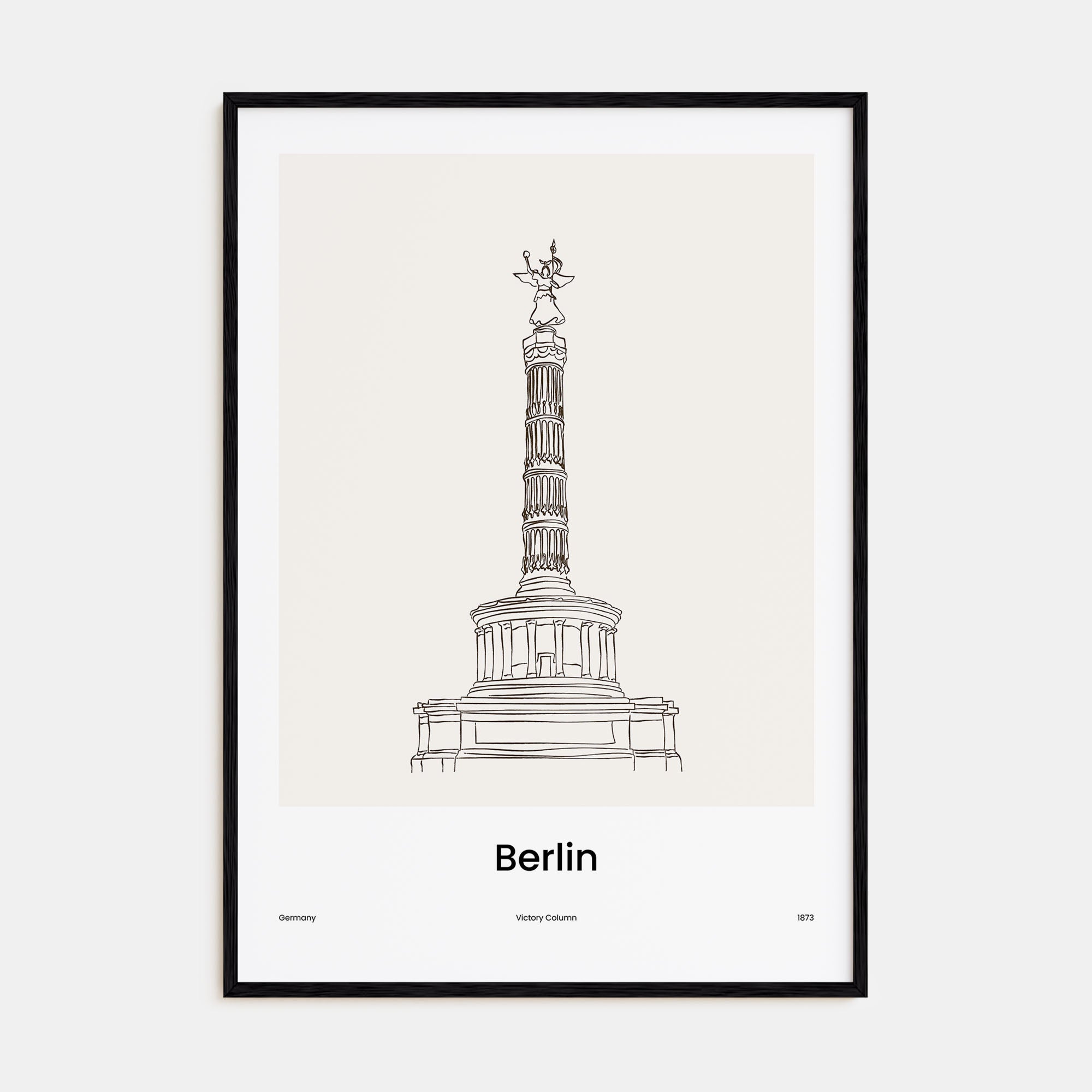Berlin Drawn No 2 Poster
