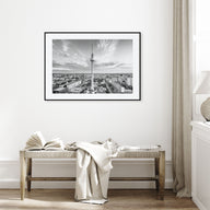 Berlin Landscape B&W Poster
