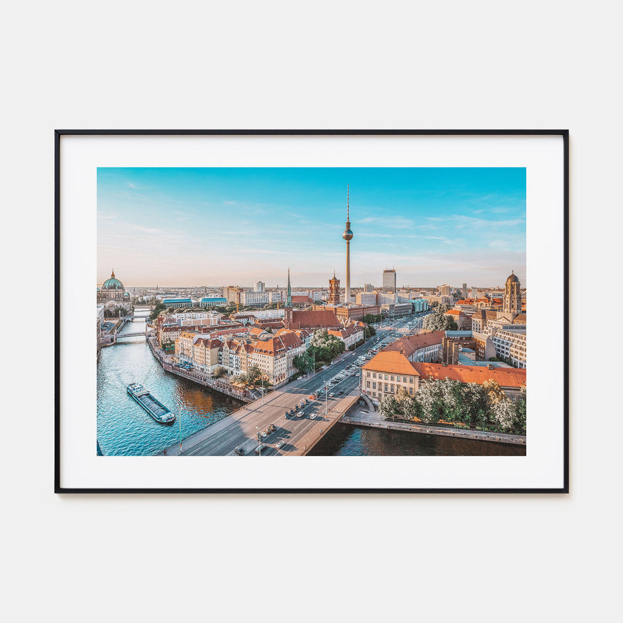 Berlin Landscape Color Poster