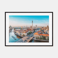 Berlin Landscape Color Poster