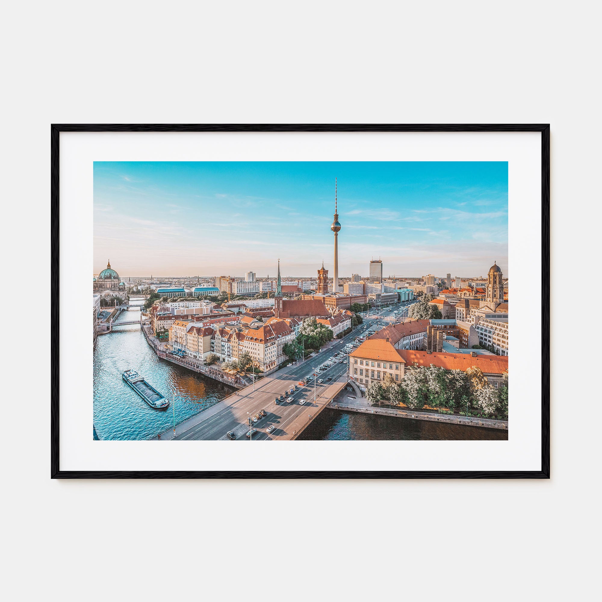 Berlin Landscape Color Poster