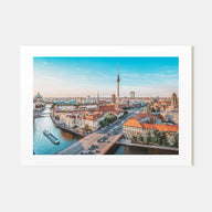 Berlin Landscape Color Poster