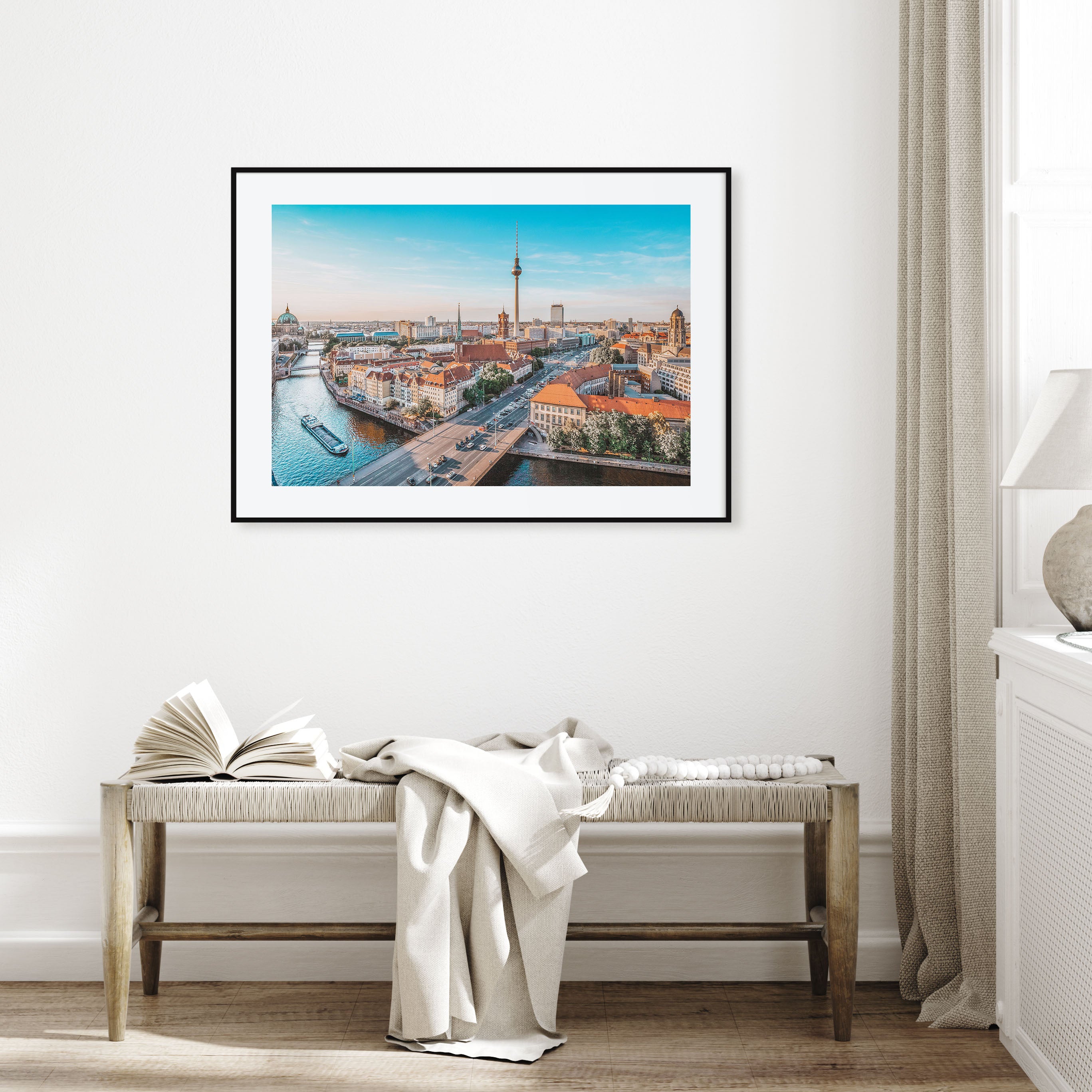 Berlin Landscape Color Poster