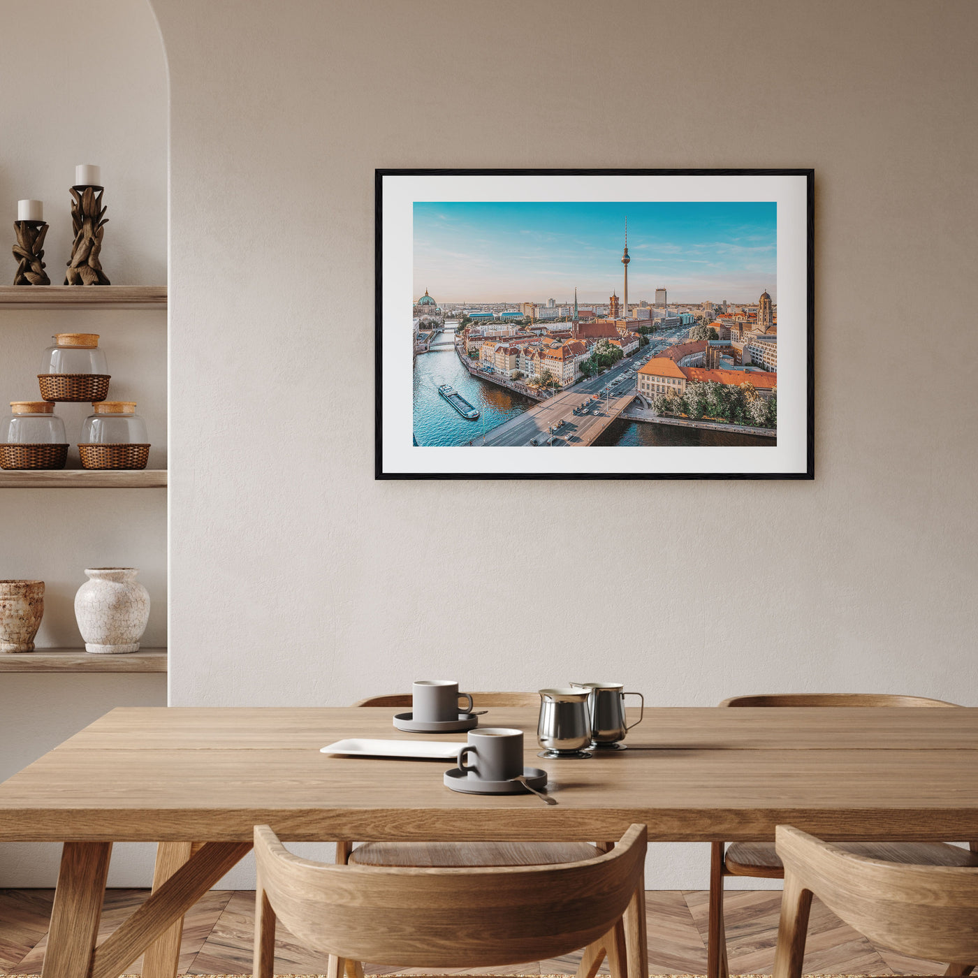 Berlin Landscape Color Poster