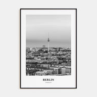 Berlin Portrait B&W No 1 Poster