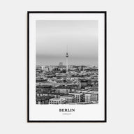 Berlin Portrait B&W No 1 Poster