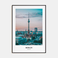 Berlin Portrait Color Poster