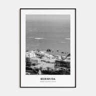 Bermuda Portrait B&W Poster