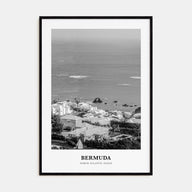 Bermuda Portrait B&W Poster
