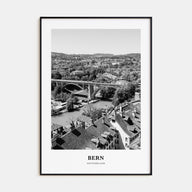 Bern Portrait B&W Poster
