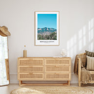 Bernalillo County Portrait Color Poster