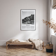 Besançon Travel B&W Poster