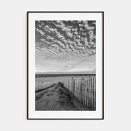 Bethany Beach Photo B&W Poster