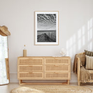 Bethany Beach Photo B&W Poster