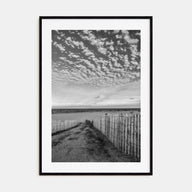 Bethany Beach Photo B&W Poster