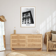 Bethesda Portrait B&W Poster