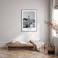 Bethlehem, Palestine Portrait B&W Poster