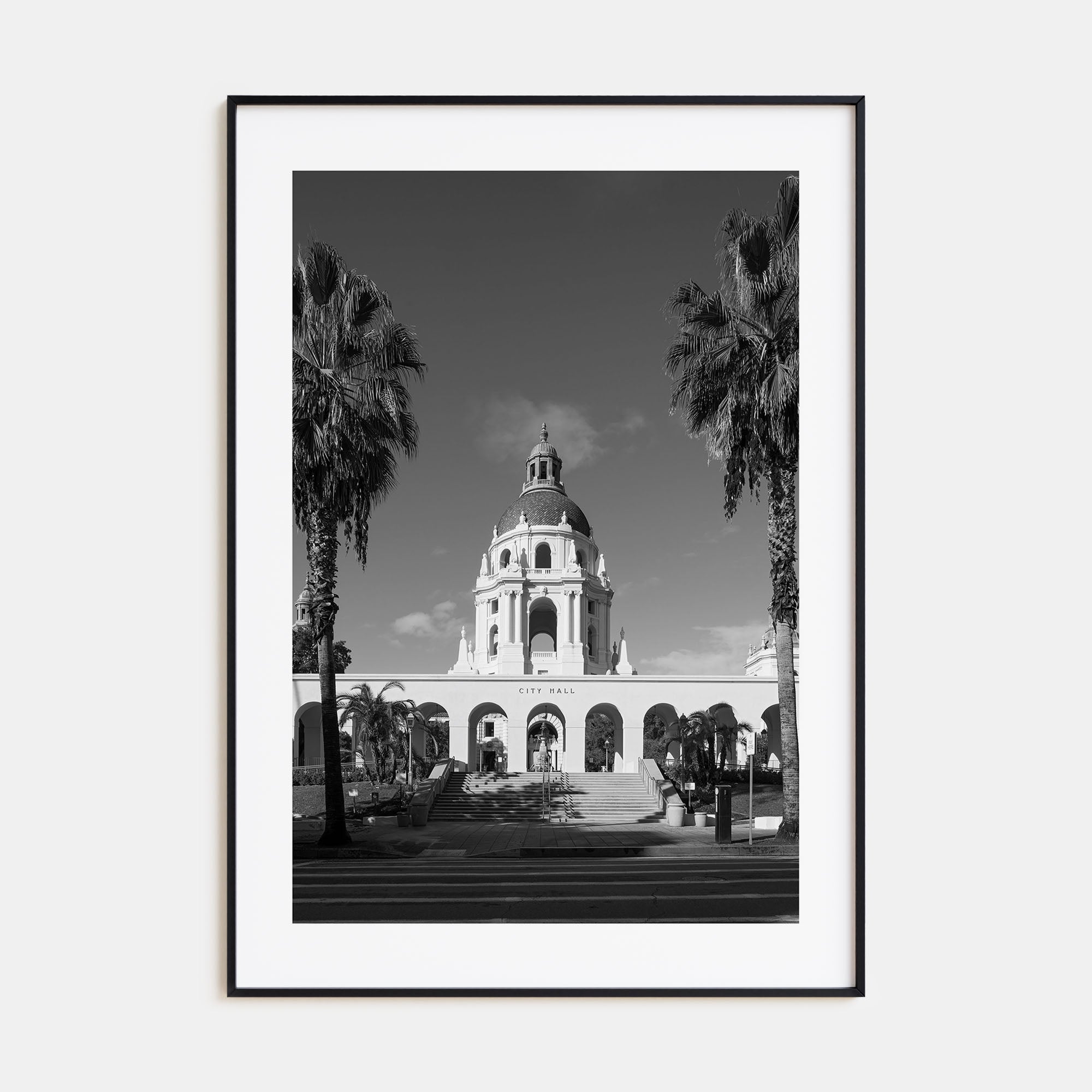 Beverly Hills Photo B&W Poster