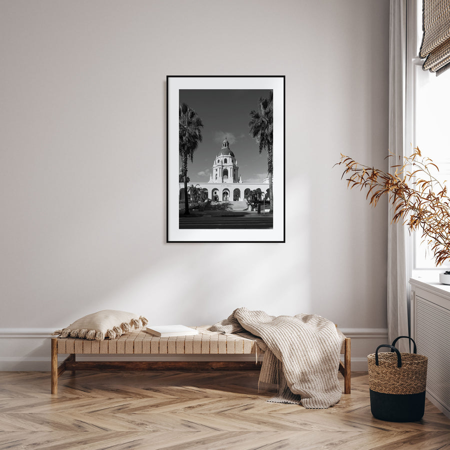 Beverly Hills Photo B&W Poster