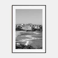 Biarritz Photo B&W Poster