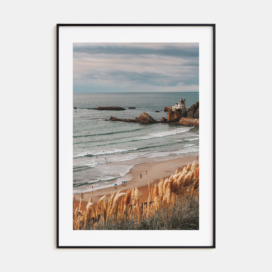 Biarritz Photo Color Poster