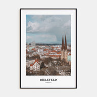 Bielefeld Portrait Color Poster