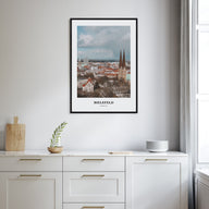 Bielefeld Portrait Color Poster