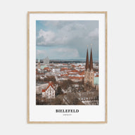 Bielefeld Portrait Color Poster