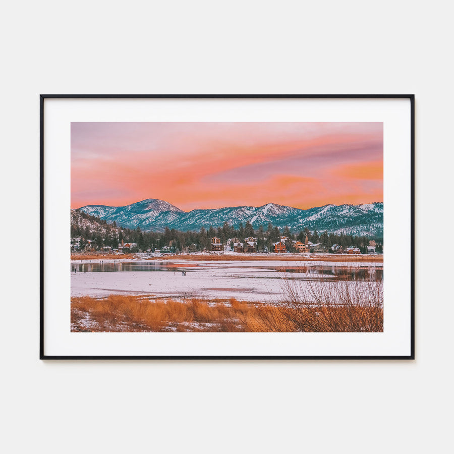 Big Bear Lake Landscape Color Poster
