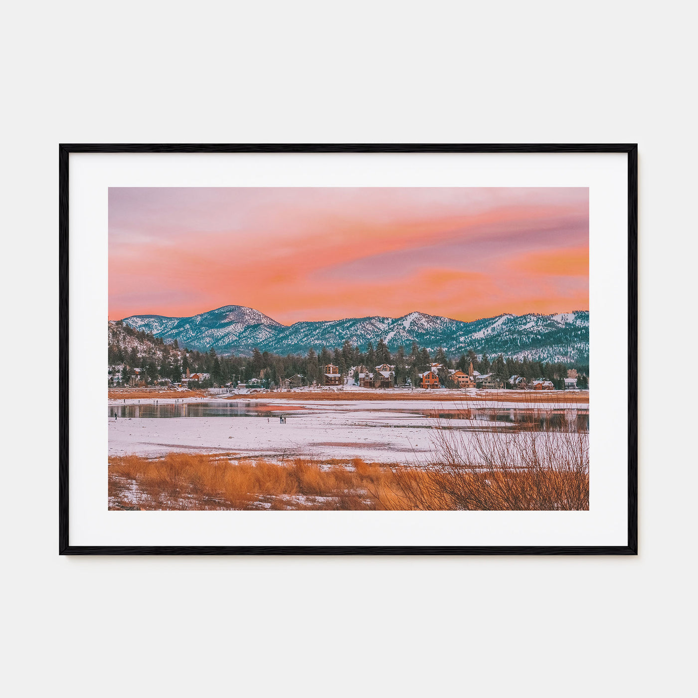 Big Bear Lake Landscape Color Poster