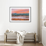 Big Bear Lake Landscape Color Poster