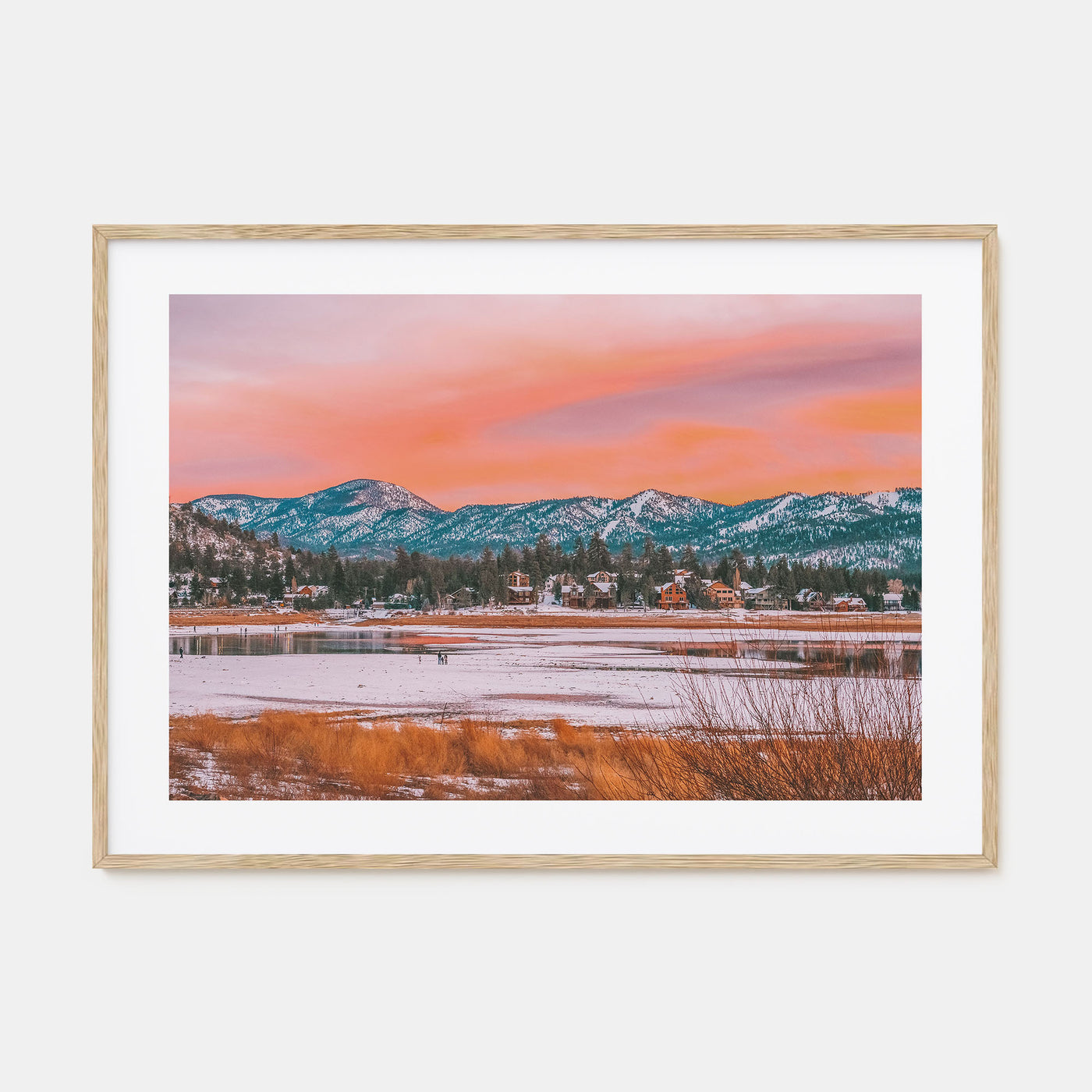 Big Bear Lake Landscape Color Poster