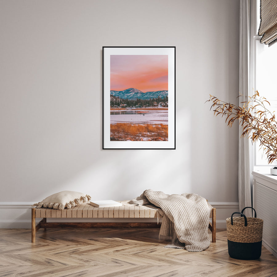 Big Bear Lake Photo Color No 1 Poster