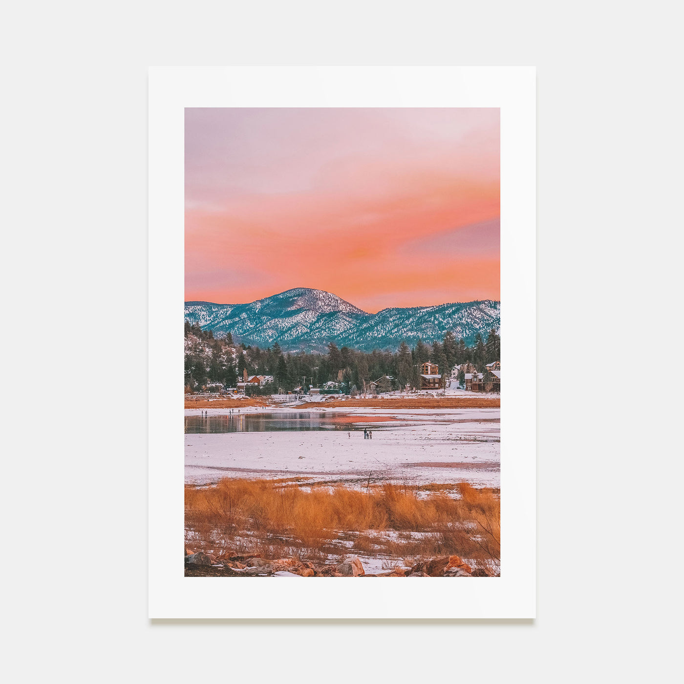 Big Bear Lake Photo Color No 1 Poster
