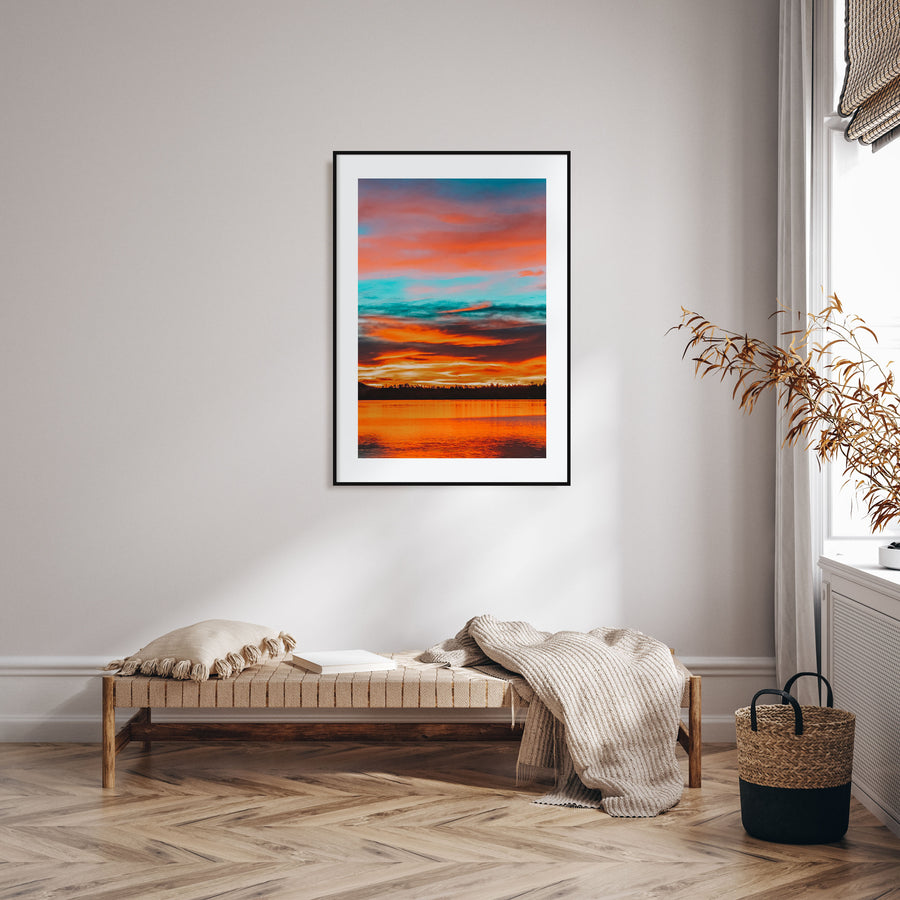 Big Bear Lake Photo Color No 2 Poster